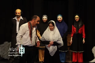 نمایش «حکایت نادر خان و چند حکایت نا معتبر از زری خانم» به صحنه رفت 3